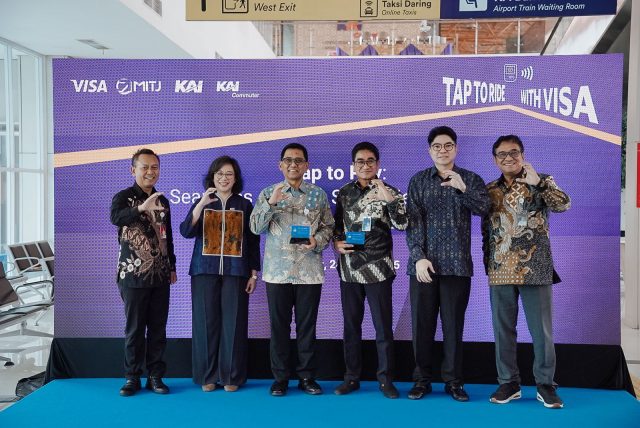 Visa dan MITJ Luncurkan Pembayaran Contactless di Commuter Line Basoetta