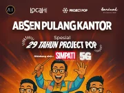 Absen Pulang Kantor Lebih Cepat Urbie’s! demi Rayakan 29 Tahun Project Pop di Sarinah! Project Pop 29 Tahun Showcase Gratis Sarinah - sumber foto Project Pop Instagram