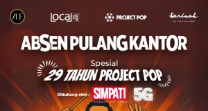 Project Pop 29 Tahun Showcase Gratis Sarinah - sumber foto Project Pop Instagram