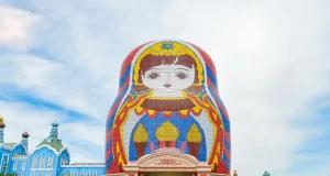 Matryoshka Castle Hotel Inner Mongolia hotel unik boneka raksasa - sumber foto Istimewa
