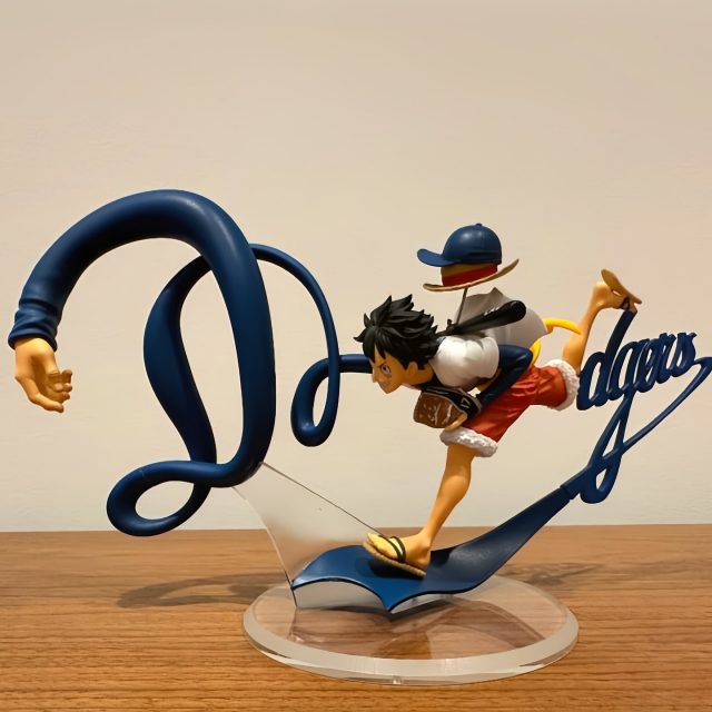 Shohei Ohtani post One Piece Dodgers figure - sumber foto Instagram @darkpops