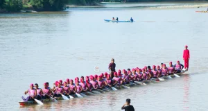 Pacu Jalur - sumber foto Instagram @ pacujalur_net