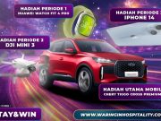 Promo Stay & Win dari Waringin Hospitality Hotel Group: Hadiah iPhone 14, Smartwatch, dan Drone Menantimu! Promo Stay & Win dari Waringin Hospitality Hotel Group: Hadiah iPhone 14, Smartwatch, dan Drone Menantimu!