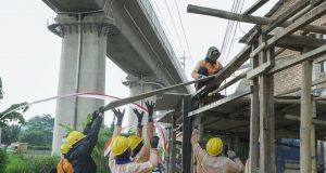 Demi Operasional Aman, KCIC Tertibkan 26 Bangunan Liar di Bandung