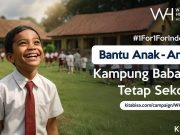 Kolaborasi WHHG dan Kitabisa: Bantu Anak-Anak Kampung Babakan Tetap Sekolah dan Gapai Mimpi! Kolaborasi WHHG dan Kitabisa: Bantu Anak-Anak Kampung Babakan Tetap Sekolah dan Gapai Mimpi!