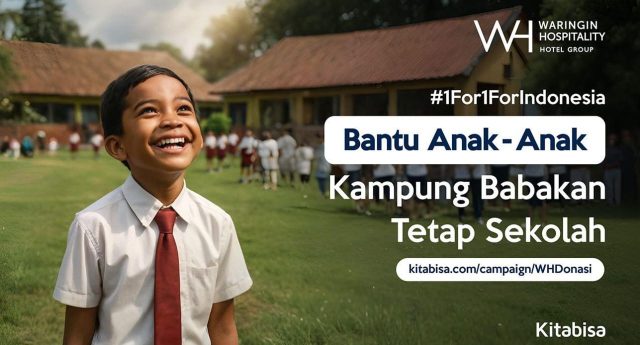 Kolaborasi WHHG dan Kitabisa: Bantu Anak-Anak Kampung Babakan Tetap Sekolah dan Gapai Mimpi!