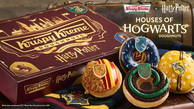 Krispy Kreme Harry Potter Donat Houses of Hogwarts - sumber foto Krispy Kreme