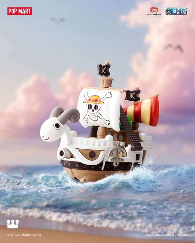 POP MART One Piece Grand Line Series Vehicles - sumber foto Pop Mart