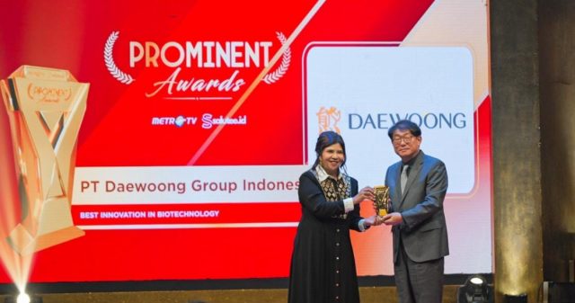 20 Tahun Bersama Indonesia, Daewoong Raih Best Innovation in Biotechnology 2025 20 Tahun Bersama Indonesia, Daewoong Raih Best Innovation in Biotechnology 2025