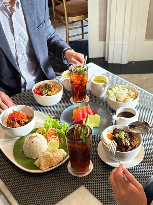 Cita Rasa Express Lunch di 1928 Restaurant The Hermitage Hotel Jakarta