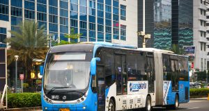 ilustrasi Transjakarta transportasi umum terbaik di dunia - sumber foto Istock
