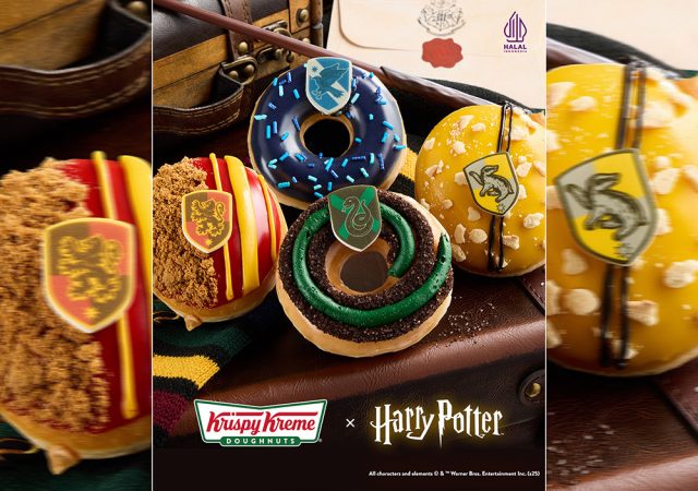 Krispy Kreme Hadirkan Donat Hogwarts - sumber foto Instagram krispykremeid