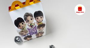 TinyTAN McDonald’s Indonesia - sumber foto Instagram mcdonaldsid