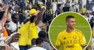 Cristiano Ronaldo ajari IShowSpeed main drum - sumber foto Instagram 433