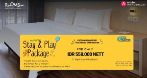 Liburan Seru dan Praktis di Bandung Bareng Promo “Stay & Play” dari ROOMS INC D’Botanica