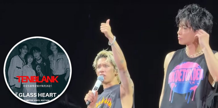 Takeru Satoh X ONE OK ROCK perkenalkan drama Glass Heart di Panggung Osaka - sumber foto Instagram sttkrbbb