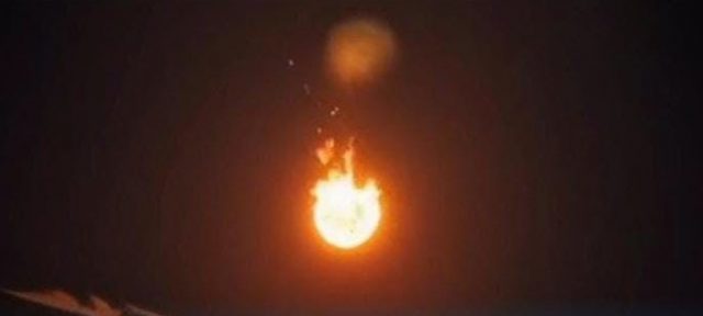Bola Api Misterius di Langit Cirebon - sumber foto Instagram