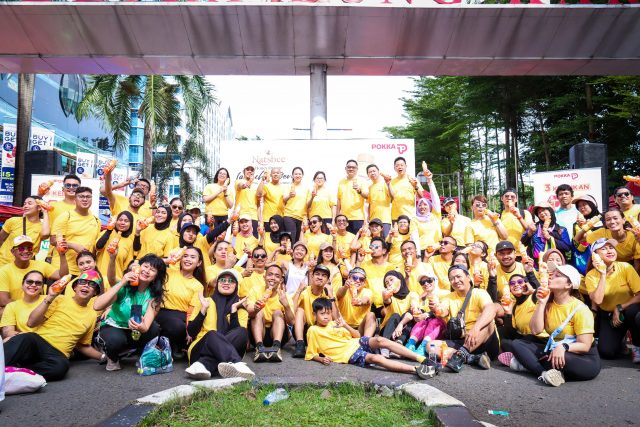 POKKA Meriahkan Car Free Day Jakarta - sumber foto Istimewa