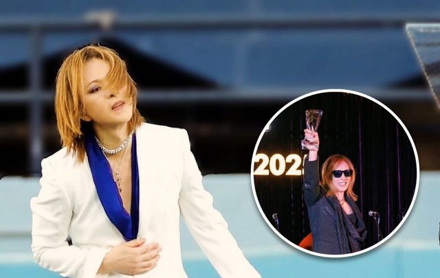 Yoshiki Asian Hall of Fame 2025 - sumber foto Instagram yoshikiofficial