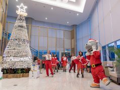 Sustainable Christmas Tree 4 Meter Jadi Sorotan di Perayaan Natal HARRIS Puri Mansion HARRIS Puri Mansion gelar Christmas Tree Lighting Ceremony 2025 - sumber foto Harris Puri