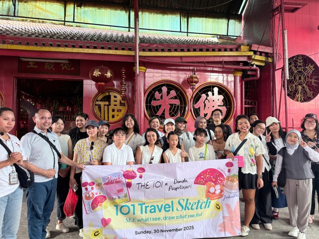 1O1 Travel Sketch Gandeng Dinda Puspitasari - sumber foto PHM 1O1 Travel Sketch Gandeng Dinda Puspitasari - sumber foto PHM