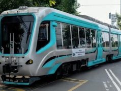Bogor Uji Coba Trem Listrik, Langkah Baru Menuju Kota Hijau dan Bebas Macet Trem Listrik PT INKA di Bogor - sumber foto PT INKA