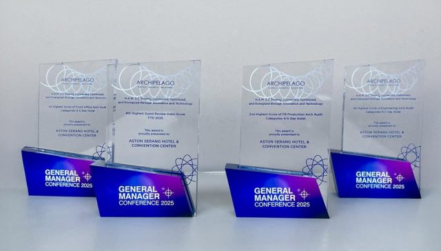 ASTON Serang Borong Empat Penghargaan Bergengsi di GM Conference Archipelago