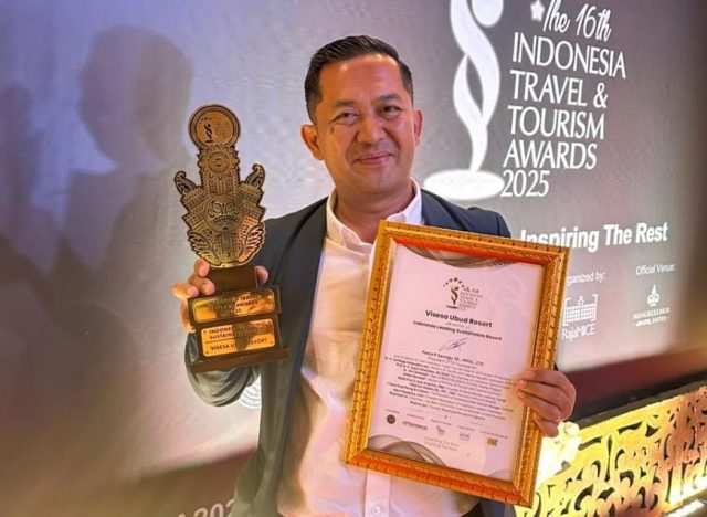 Visesa Ubud Resort Raih Indonesia Leading Sustainable Resort di ITTA 2025, Tegaskan Komitmen Pariwisata Berkelanjutan