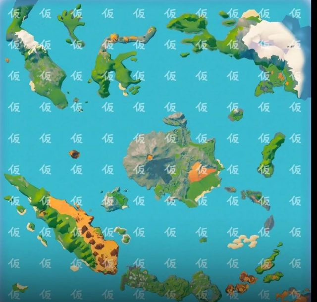 Map Pokémon Generasi 10 - sumber foto CentroLeaks