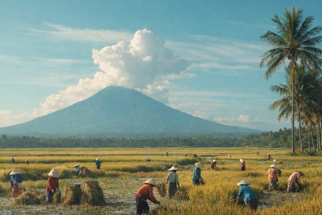 Rekor NTP 124,36 Kesejahteraan Petani Indonesia naik - sumber foto Meta Ai
