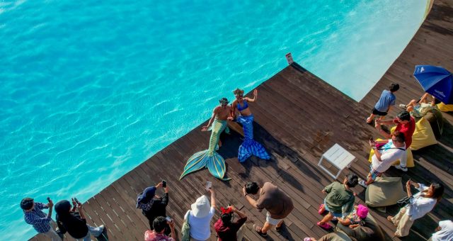 Pesona Natal di Natra Bintan: Pertunjukan Mermaid - sumber foto Natra Bintan Pesona Natal di Natra Bintan: Pertunjukan Mermaid - sumber foto Natra Bintan