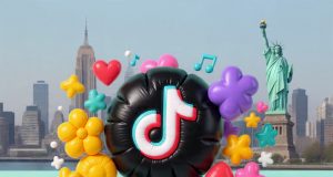 Ilustrasi TikTok di AS - sumber foto MetaAi