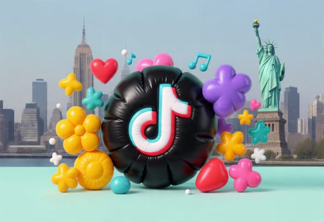 Ilustrasi TikTok di AS - sumber foto MetaAi