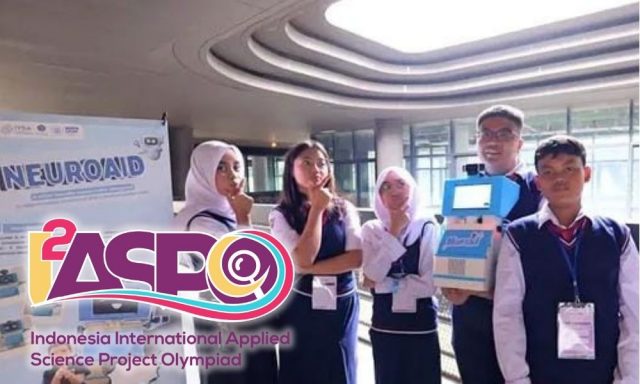 lima siswa SMPN 1 Surabaya raih Gold Medal di ajang Indonesia International Applied Science Project Olympiad (I2ASPO) 2025 - sumber foto Istimewa