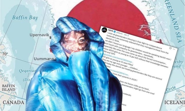 Bjork Serukan Kemerdekaan Greenland - sumber foto Istimewa