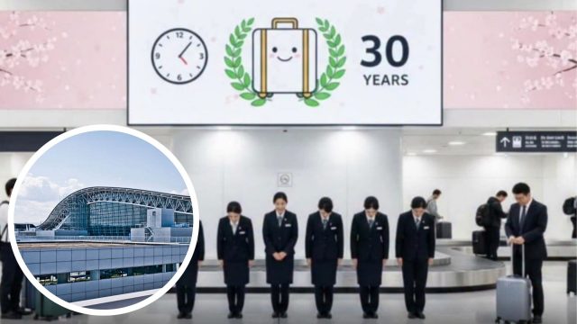 Kansai International Airport 30 tahun tanpa kehilangan bagasi - sumber foto Instagram
