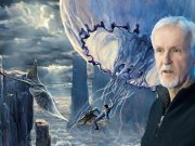 Mimpi 50 Tahun James Cameron Akhirnya Terwujud di Avatar: Fire and Ash lukisan awal ide James Cameron untuk wind traders - sumber foto Filmjuice