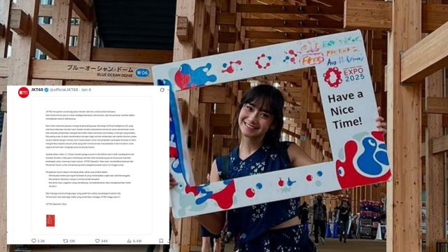 JKT48 Tegas Lawan Penyalahgunaan AI, - sumber foto X JKT48 dan Instagram Freya