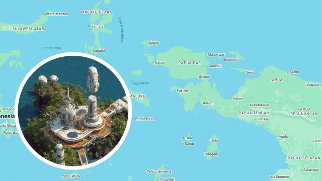 ilustrasi Spaceport Nasional di Biak - sumber foto Urbanvibes