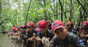 HARRIS Puri Mansion dan Oakwood PIK Tanam Mangrove Bareng Siswa SD, Edukasi Lingkungan Sejak Dini di Pesisir Jakarta HARRIS Puri Mansion dan Oakwood PIK Tanam Mangrove Bareng Siswa SD - sumber foto Harris Puri Mansion