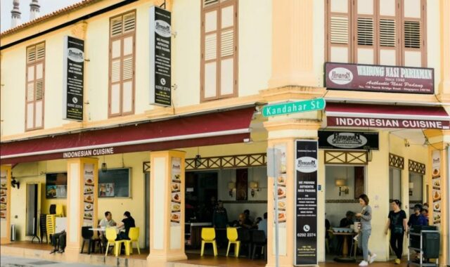 Hampir Tutup, Singapura Turun Tangan Selamatkan Restoran Warong Nasi Pariaman