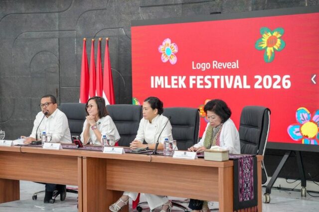 Peluncuran Logo Imlek Nasional 2026 - sumber X Ekraf Peluncuran Logo Imlek Nasional 2026 - sumber X Ekraf