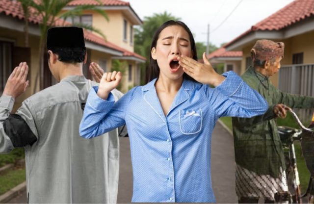 Indonesia Bangun Lebih Pagi - sumber foto Meta Ai