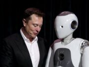 Tesla Bersiap Tinggalkan Model S dan Model X, Elon Musk Alihkan Fokus ke AI dan Robot Humanoid ilustrasi Elon Musk fokus bangun pabrik robot humanoid - sumber foto Meta Ai