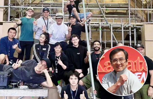 Jackie Chan beserta Jackie Chan Stunt Team - sumber foto Instagram Comic