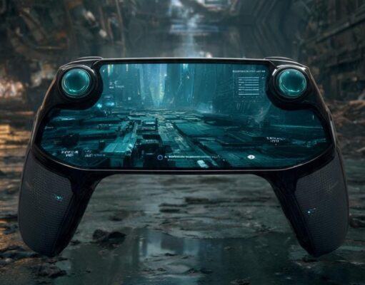 Sony Patenkan Controller Tanpa Tombol Fisik, Sinyal Awal Controller PS6? ilustrasi Sony Patenkan Controller Tanpa Tombol Fisik - sumber foto MetaAi