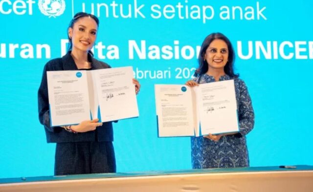 Cinta Laura Resmi Jadi Duta Nasional UNICEF, Ini Komitmen yang Ia Suarakan