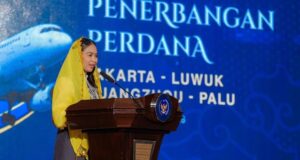 Rute Charter Palu–Guangzhou Resmi Dibuka, Akses Wisata Sulawesi Tengah Kian Mendunia