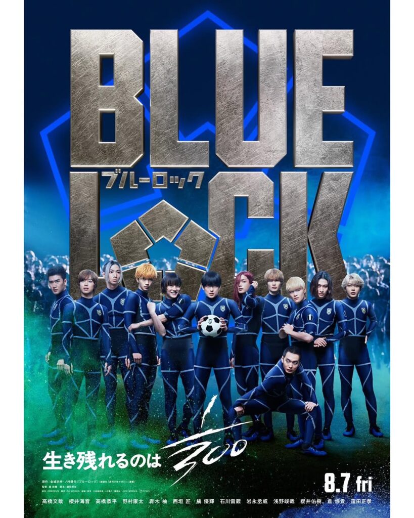 trailer film live-action Blue Lock merilis trailer terbaru - sumber foto Instagram
