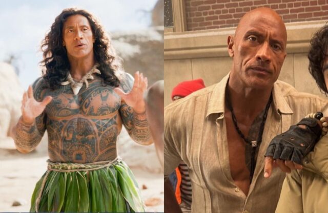 Dwayne Johnson Transformasi Jadi Maui - sumber foto Instagram/TheRock